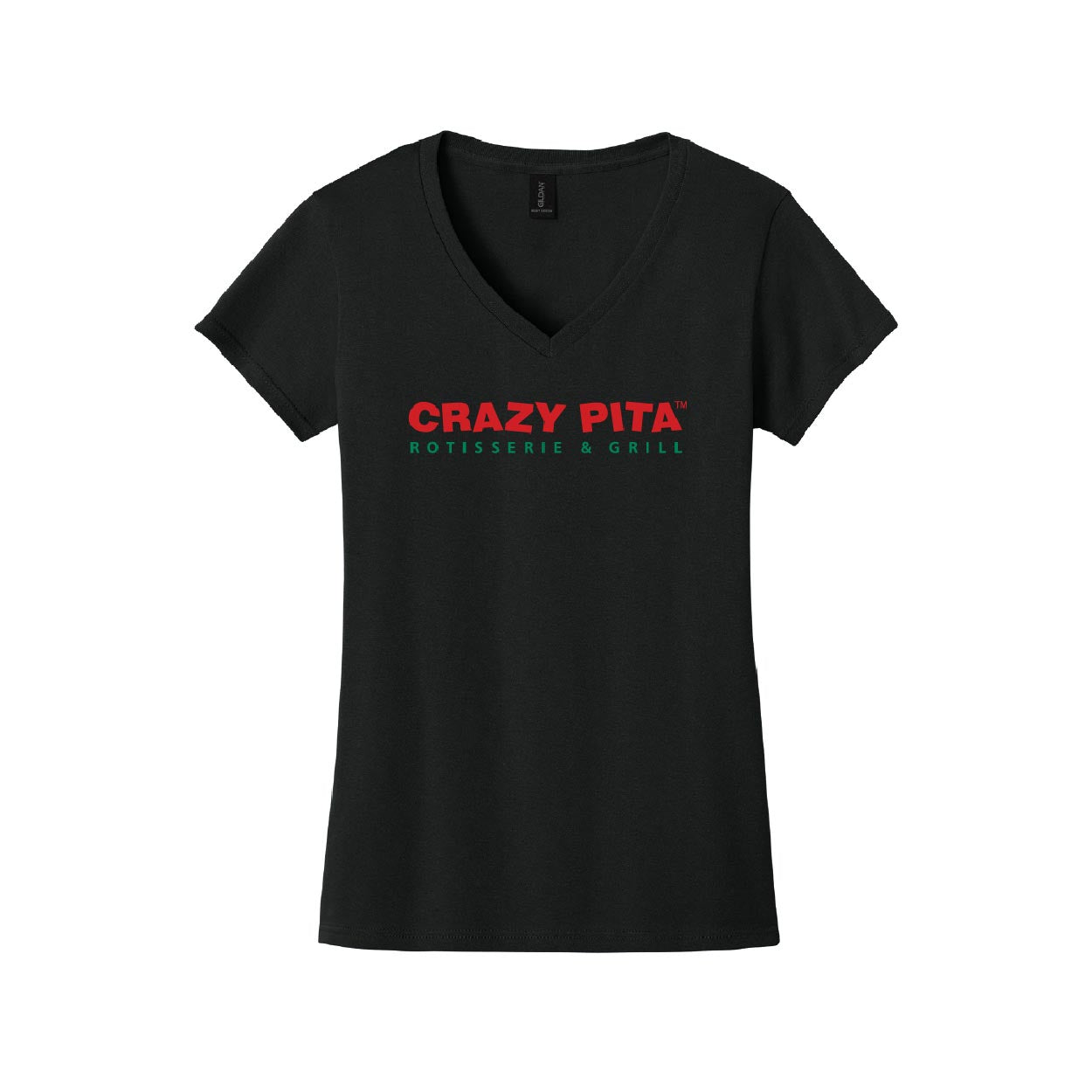 Crazy Pita - Women's V-Neck T-Shirt